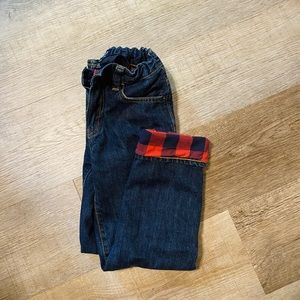 Gap lined jeans 8